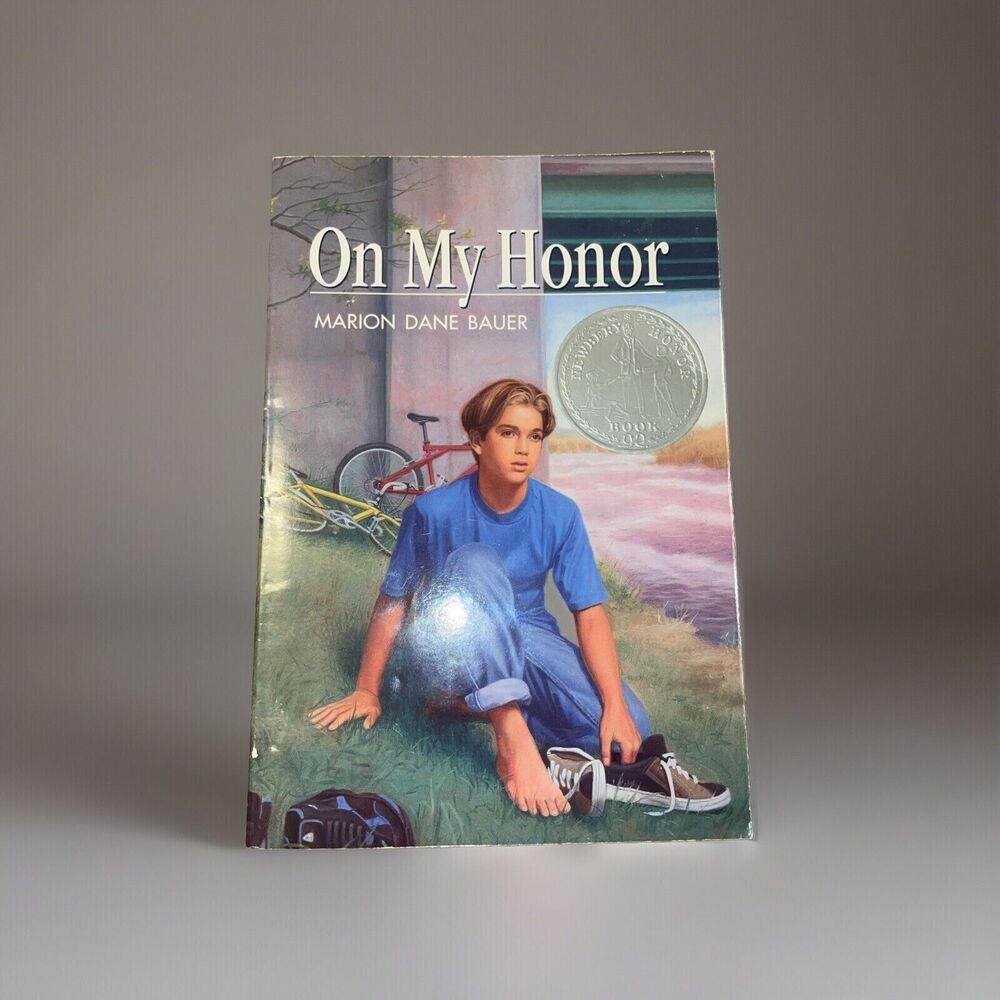 On My Honor by Marion Dane Bauer (Paperback) Newberry Honor Book Yearling Book